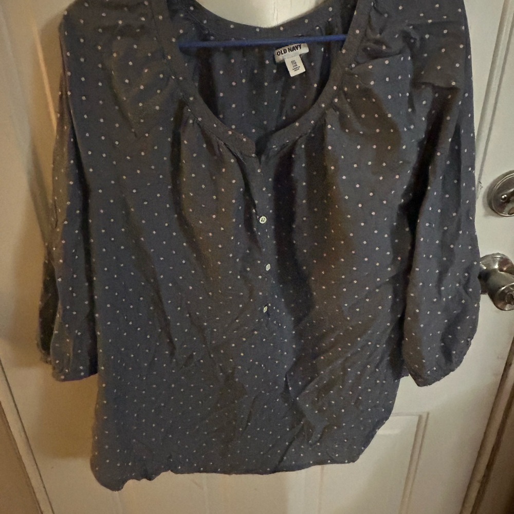 Old Navy Women's Polka Dot Top